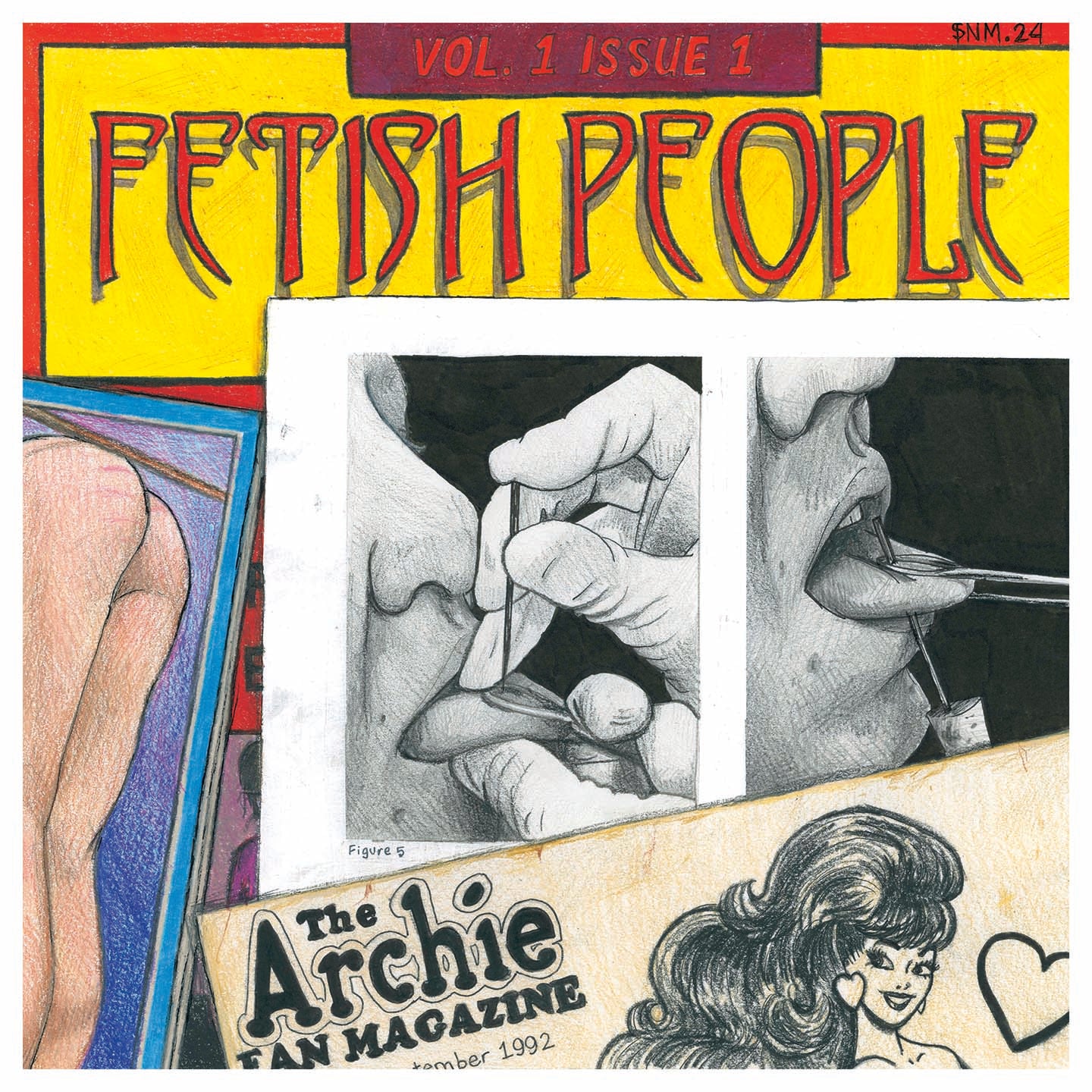 Fetish People Illustration Print by Noorann Matties