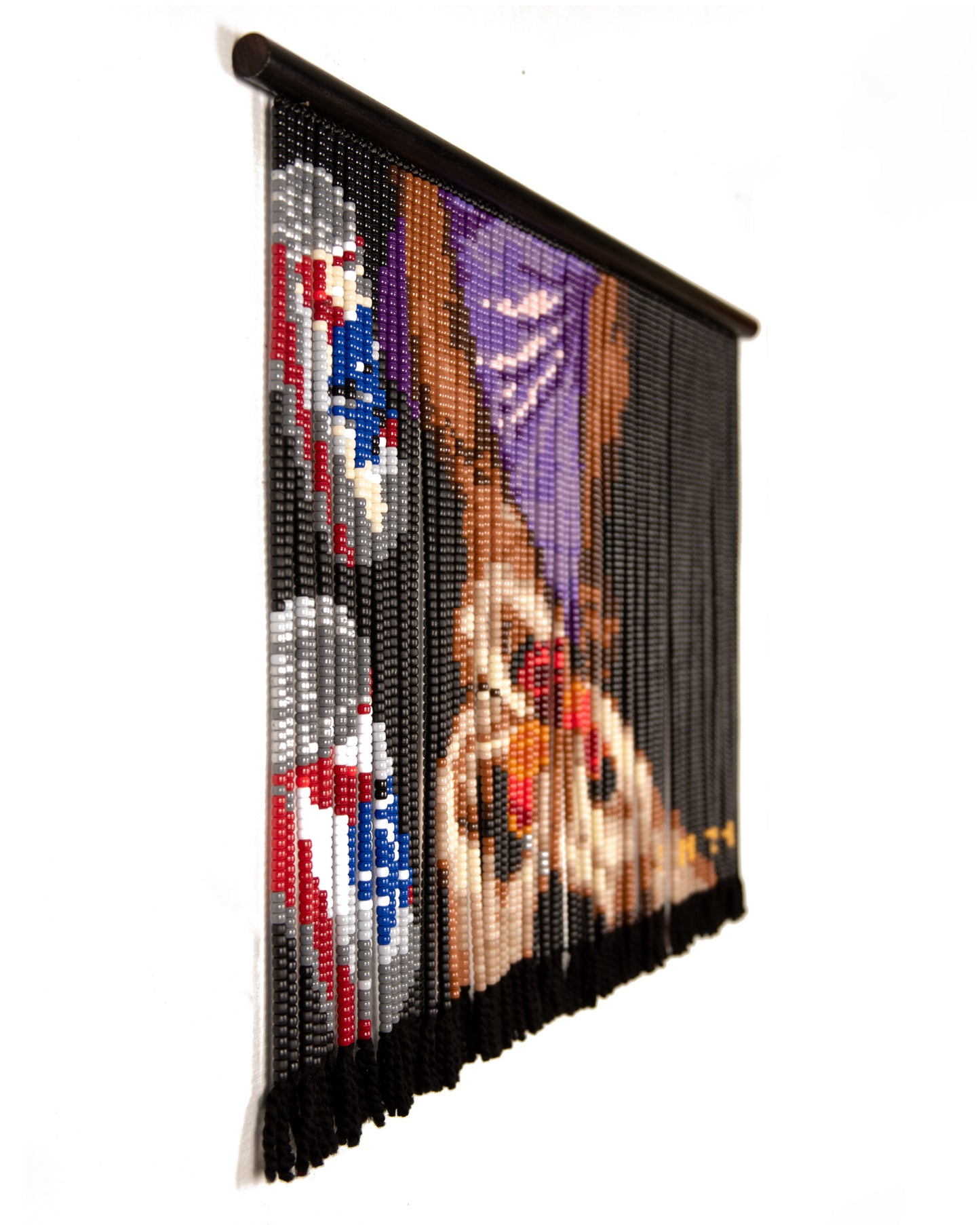 Large Jello Shot Photo Bead Curtain