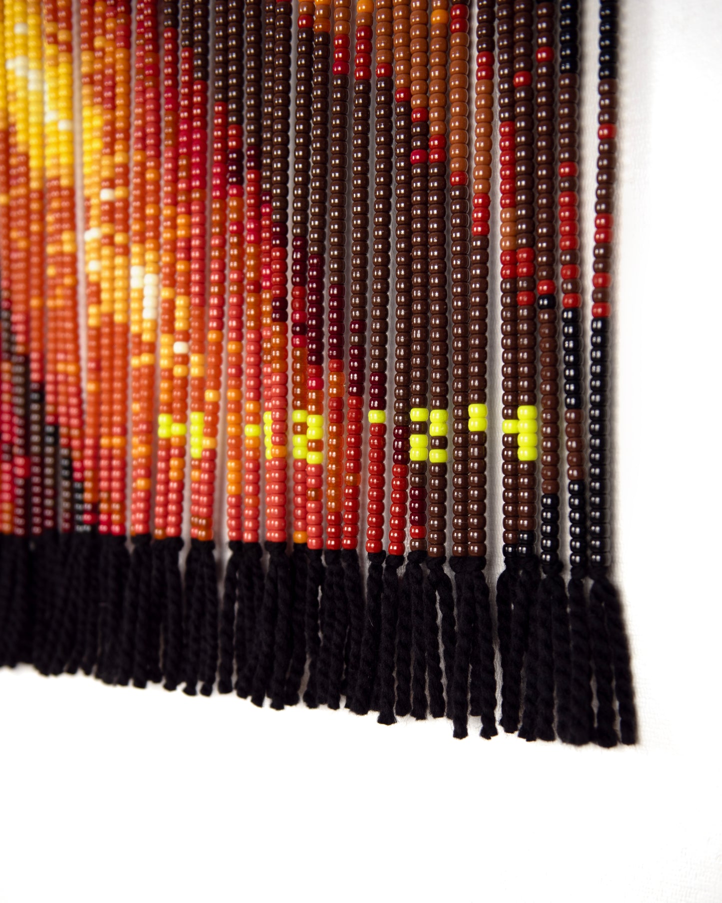 Large Knees Photo Bead Curtain