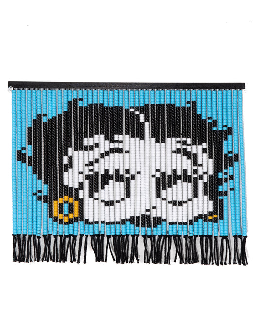 Large Blue Betty Boop Mini Bead Curtain By Noorann Matties